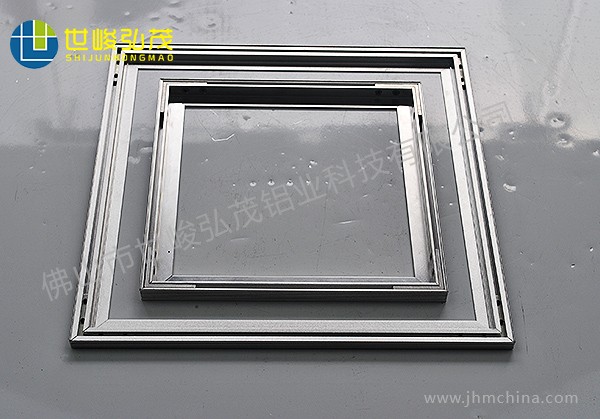 超薄廣告燈箱畫框鋁型材-8